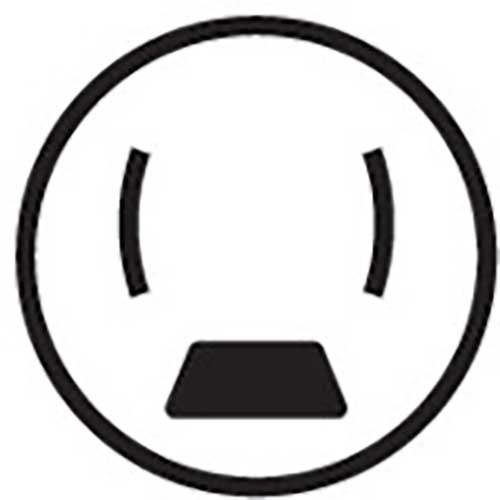 Panasonic 抜止めコンセントプラグ2P15A E付 DH2684