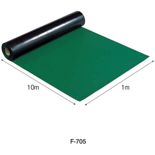 HOZAN 導電性カラーマット ダークグリーン F-705