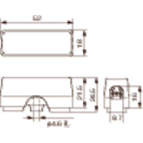 サトーパーツ 横型ヒューズホルダー カバー付 F-7101ーN F-7101-N
