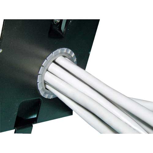 PANDUIT 粘着剤付き自在ブッシュ スリットあり ナチュラル GEE62F-A-C