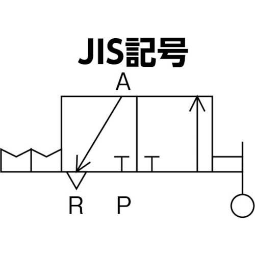 PISCO ハンドバルブ ユニオンストレート3方弁チューブ6出力6 HV6-6
