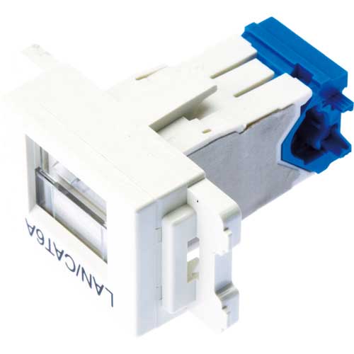 PANDUIT カテゴリ6AJISプレート用ジャックキット オフホワイト JASSP6ATGIW