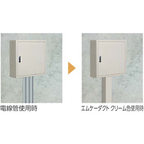 【新着商品】マサル工業 エムケーダクト ホワイト 4号 MD42 マサル エムケーダクト 4号 ホワイト MD42の通販｜現場市場