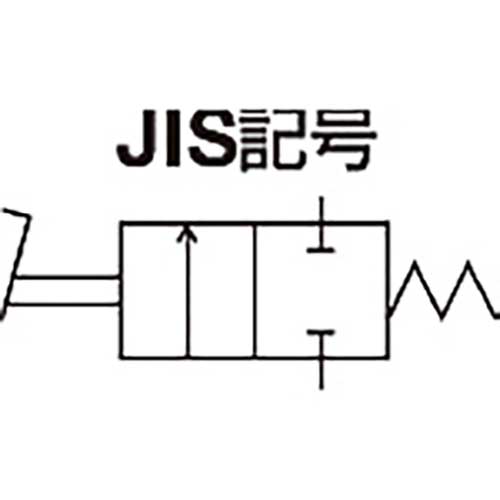 TRUSCO 切替弁(足踏み式) エアージェットフットバルブ エアースイッチ MFV-01