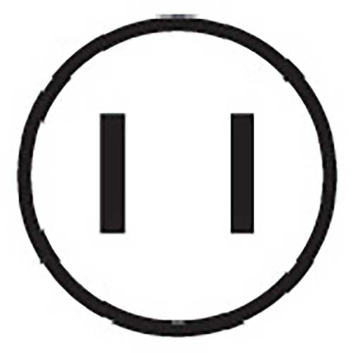 明工 トリプルコンセント(白) MR2775W