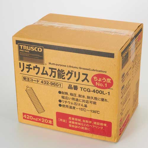 TRUSCO リチウム万能グリス #1 420ml TCG-400L-1