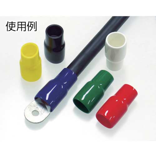 TRUSCO TCVキャップ 2.00mm2用 赤 20個入 TCV-2-R-20