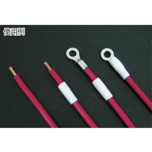 ニチフ 絶縁キャップ(100個入)赤 内寸2.4 TIC 0.3-RED