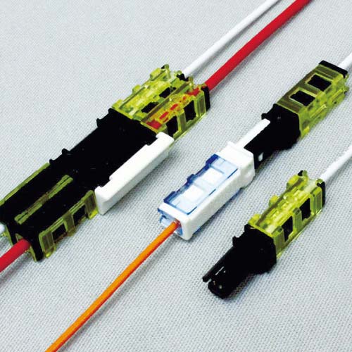 TRUSCO 圧接形中継コネクタφ2.1 (10個入) T-NDC-2420