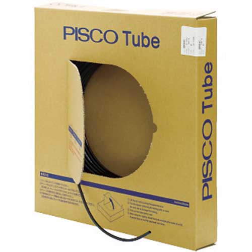 PISCO ウレタンチューブ 黒 10X6.5 20M UB1065-20-B