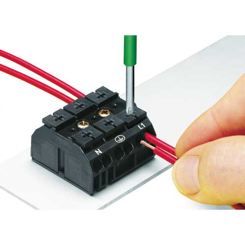 WAGO スプリング式中継端子台 WTBシリーズ 4線式3極 (10個入) WTB30-3