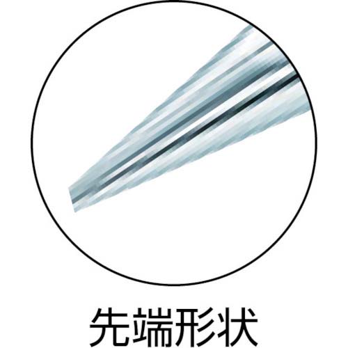 KNIPEX ロングノーズプライヤー 半丸 プラスチックハンドル 160mm 3021-160