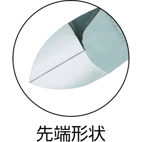 Victor ハイグレード ハイパワー偏心電工ニッパ(薄刃)(エラストマーG) 371HG-200