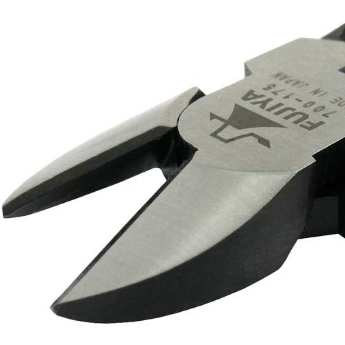 フジ矢 ハイパワーニッパ エラストマー樹脂グリップ 圧着機能付 175mm 700-175