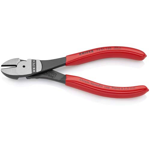KNIPEX 強力型ニッパー プラスチックハンドル 160mm 7401-160