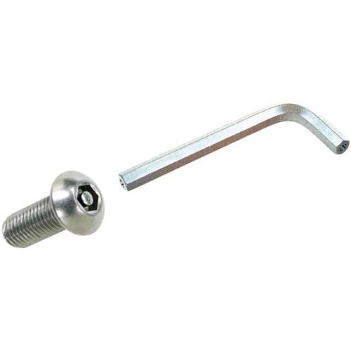 TRUSCO 六角棒レンチ 両端いじり止め穴付 6本セット HW-TP6S