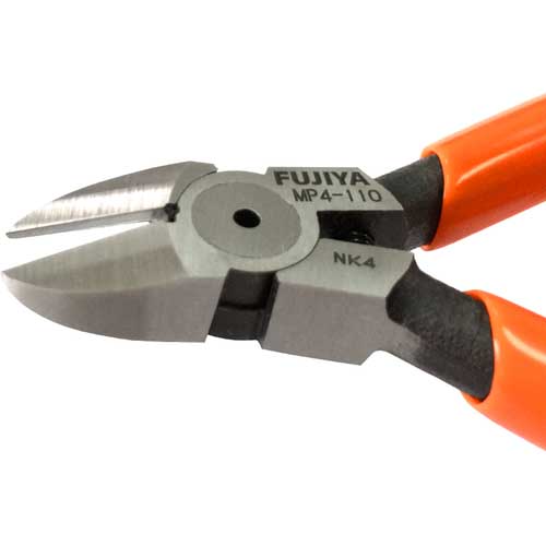 フジ矢 ミニテックスモールニッパ(バネ付) 110mm MP4-110