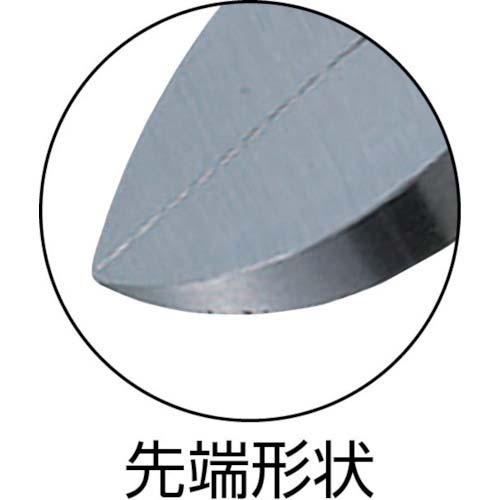 KEIBA 電工用薄刃ニッパー(刃部形状フラット) 200 NH-228