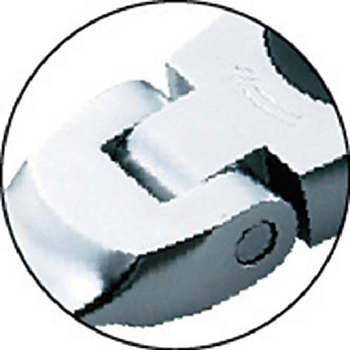 TONE コンビネーションラチェットレンチ 首振ラチェットめがねレンチ 対辺寸法24mm 全長296mm メッキ処理 RMF-24