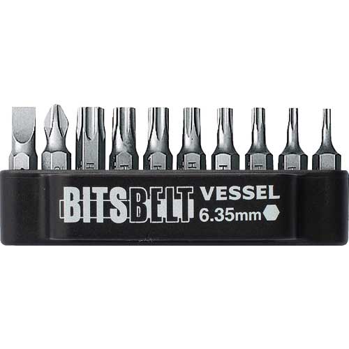 VESSEL トルクス板ラチェッドライバー No.TX-11(ビット10本組) TX-11