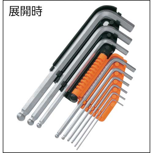 TRUSCO ボールポイント六角棒レンチ(標準タイプ) 5.0mm TXB-50