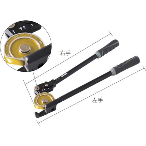 アサダ クイックアクションチューブベンダ5／8 （手動ベンダ22｜製品 