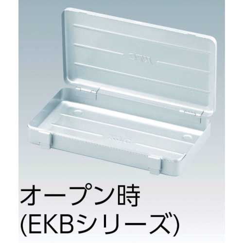 KTC スチール製工具箱 片開きメタルケース 間口275×奥行150×高さ50mm EKB-1