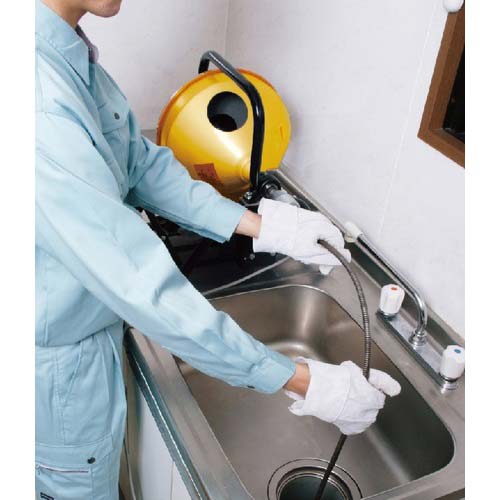 排水管掃除機 カンツール KANTOOL 排水管掃除機 バリュー・ラム VGQ-4 1台 523-7491