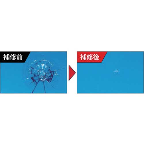 KURE フロントガラス補修キット UFIXIT ガラスリペアキット 1g NO1701