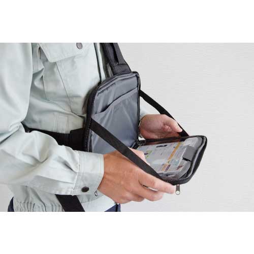 TRUSCO 作業現場用タブレットケース 画板タイプ TABG-BK