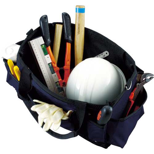 TRUSCO ワーカーズツールバッグ ブラック TC-450-BK