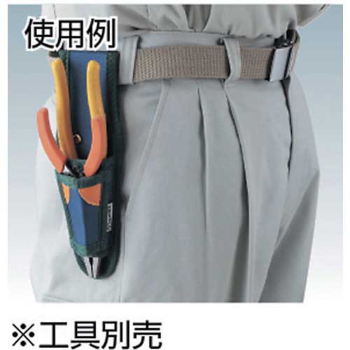 TRUSCO ペンチケース 二段 ブラック TC-61BK