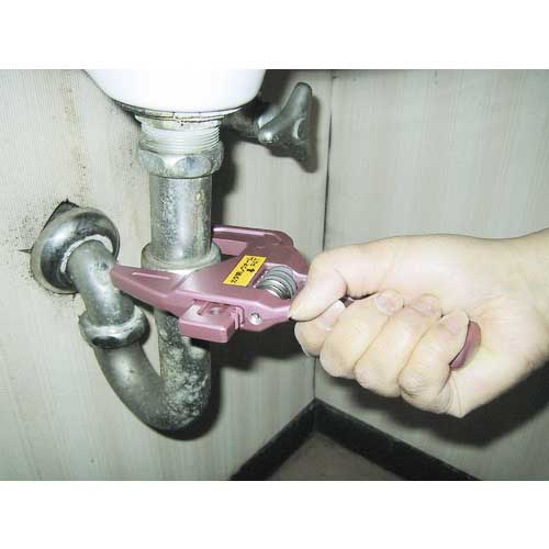 TOP ショートトラップレンチ(たて型アルミモーターレンチ) TMWS-1668