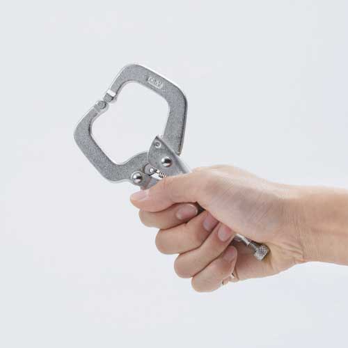 エビ バイスプライヤー C型 165mm VC150N