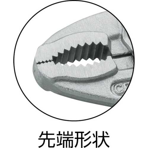 TONE グリッププライヤ 193mm VP-175