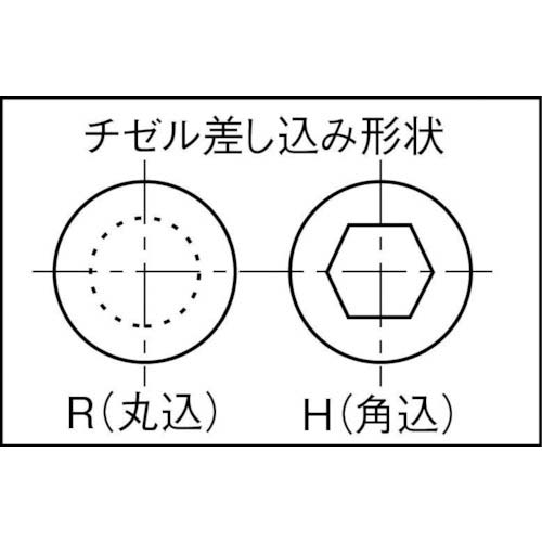 NPK ワイドチゼル チゼルスプリング付 丸込(R)AA-00SP 0SP用 17300823