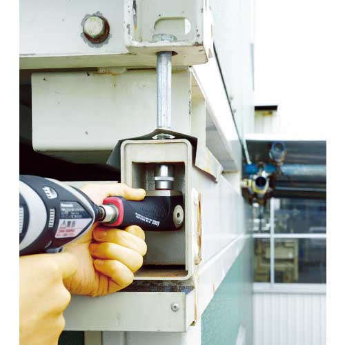 アネックス ビット用アタッチメント ソケット用 強靭L型アダプター 1/2 ヘッド幅62mm 全長185mm AKL-604