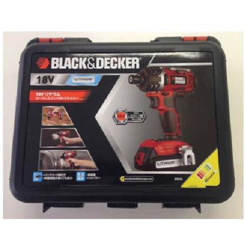 Ｂ／Ｄ　１８Ｖリチウム　インパクトドライバー　EXI18