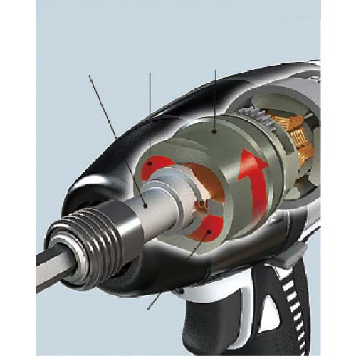 Panasonic オイルパルスインパクトドライバ14.4V(ブラック) EZ7545LS2S-B