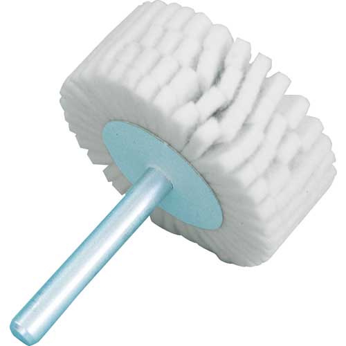 MURAKO 軸付フェルトスリットホイル 外径25Φ幅20mm軸径3mm FSF2520-3