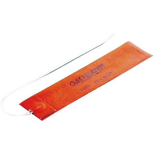 オーエムヒーター シリコンラバーヒーター マグネットタイプ 50×200 100V60W MGH0520