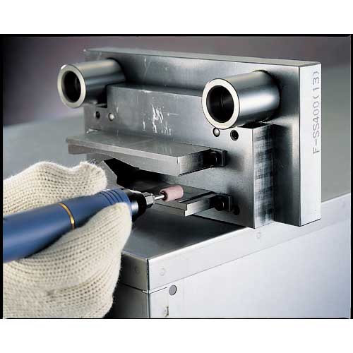 TRUSCO 軸付砥石PA 円筒型 Φ13X幅13X軸3 #60 10本入 MP-321P