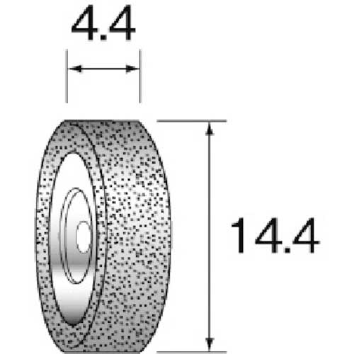 Minimo 電着ダイヤモンドホイール #120 NA1014