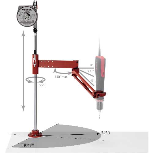 VESSEL 垂直アーム No.VAB-5 VAB-5