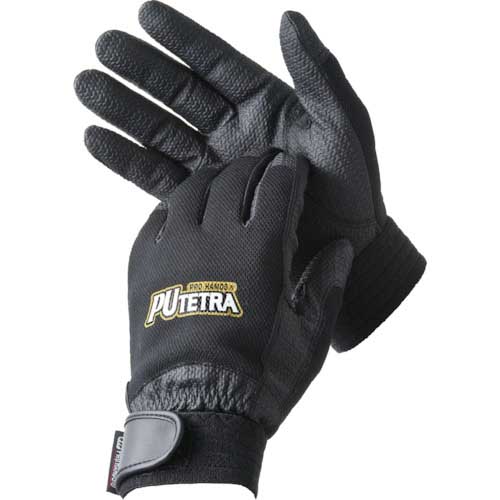 (まとめ) 富士グローブ PUテトラ TE-007 ブラック LL 0906 1双 〔×5セット〕 富士グローブ PUテトラ TE-007 ブラック L 0905の通販｜現場市場