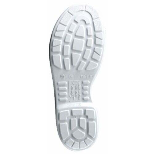 シモン 安全靴 静電靴 短靴 スリッポン 7517白静電靴 25.0cm 7517WS-25.0