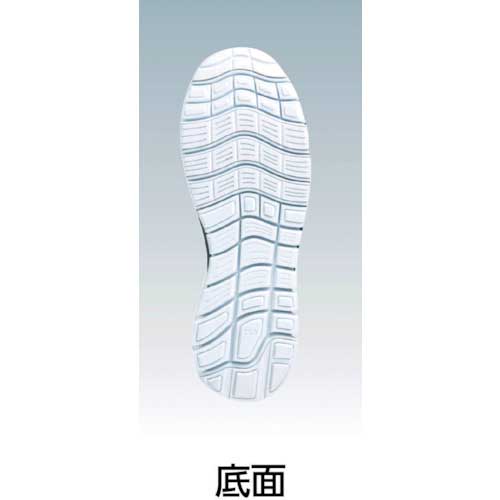 XEBEC セフティシューズ 85128 ホワイト 25.0CM 85128-32-250