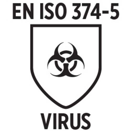 Ansell 耐薬品ネオプレンゴム使い捨て手袋 マイクロフレックス 93-260 Mサイズ (50枚入) 93-260-8