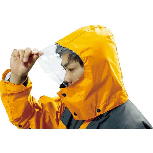 Makku レインハードプラス2 オレンジM AS-54001EM