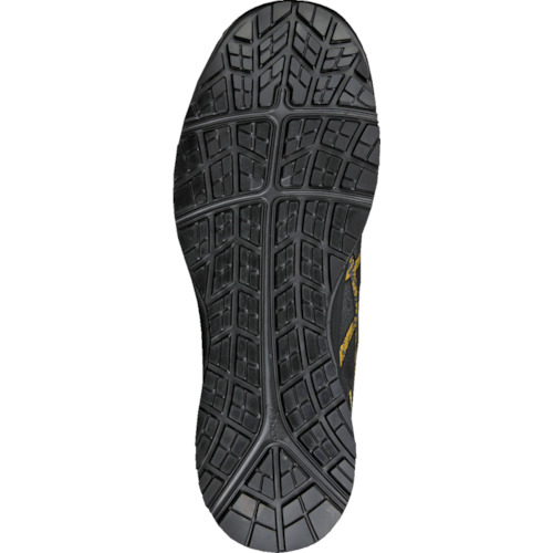 【廃番】アシックス ウィンジョブCP105 ブラックXゴールド 27.5cm FCP105.9094-27.5